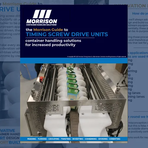 Timing Screw Drive Units Guide Cover