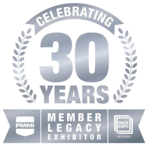 PMMI 30 Year Member Logo - Member Legacy Exhibition - PACK EXPO Las Vegas.