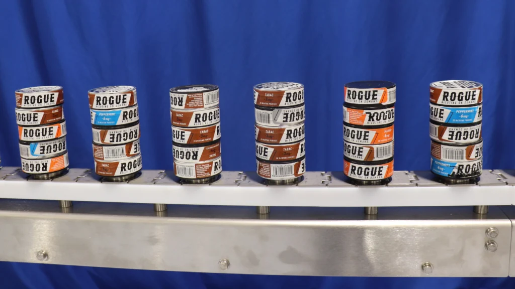 Automated 5-Pack Tin-Stacking System with-Servo Control