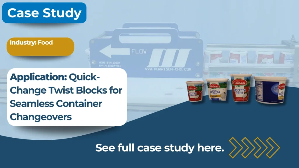 Quick-Change Twist Blocks for Seamless Container Changeovers