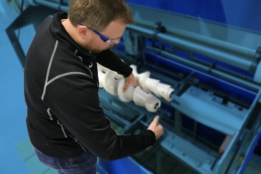 Morrison Timing Screw Changeover