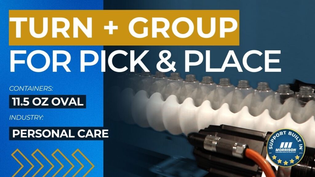 Turn and Group for Robotic Pick and Place