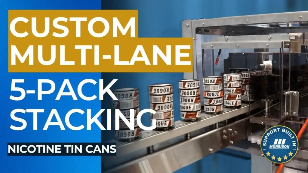 Custom Multi-Lane 5-Pack Stacking