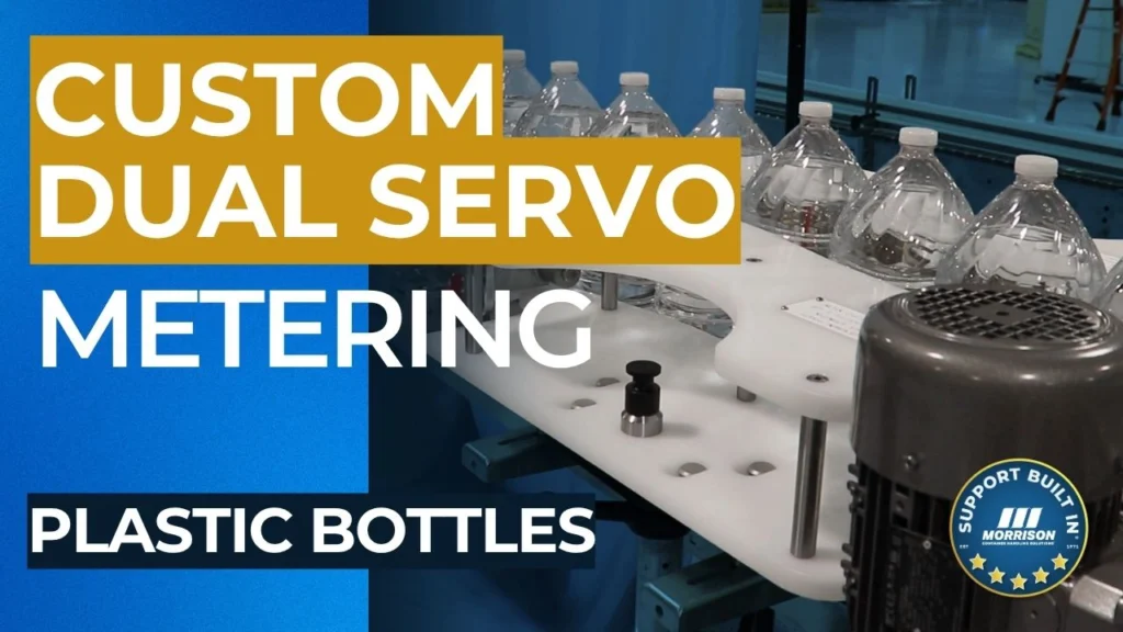Custom Dual Servo Metering Plastic Bottles