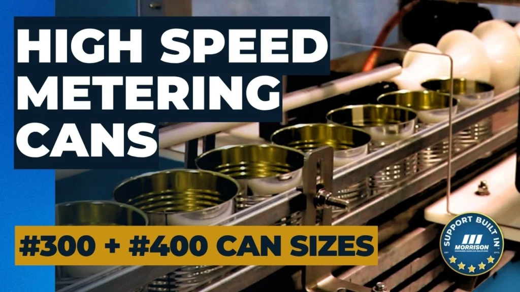 High Speed Metering Metal Cans