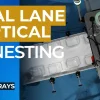 Dual Lane Vertical Denesting Plastic Trays