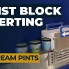 Twist Block Inverting Ice Cream Pints