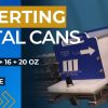 Inverting Metal Cans